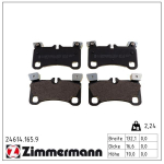Piduriklotsi komplekt,ketaspidur ZIMMERMANN 24614.165.9