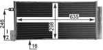 Kondensaator,kliimaseade MAHLE AC 505 001S