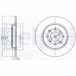 Piduriketas DELPHI BG4385C