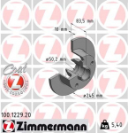 Piduriketas ZIMMERMANN 100.1229.20