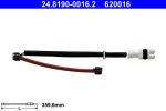 Hoiatuskontakt, piduriklotsi kulumine ATE 24.8190-0016.2
