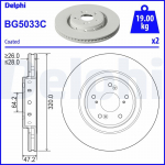 Piduriketas DELPHI BG5033C