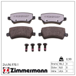 Piduriklotsi komplekt,ketaspidur ZIMMERMANN 24496.970.1