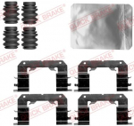 Lisakomplekt, ketaspiduriklotsid QUICK BRAKE 109-1866