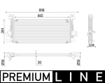 Kompressori&otilde;hu radiaator MAHLE CI 515 000P