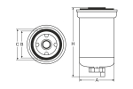 K&uuml;tusefilter SCT - MANNOL ST 6082
