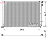 Kondensaator,kliimaseade DENSO DCN05032