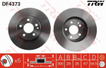 Piduriketas TRW DF4373