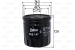 &Otilde;lifilter VALEO 586147
