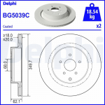 Piduriketas DELPHI BG5039C