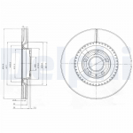 Piduriketas DELPHI BG9003
