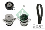 Veepump + hammasrihmakomplekt INA 530 0167 30