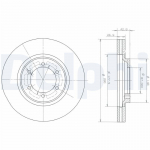 Piduriketas DELPHI BG3936