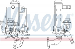 Radiaator,heitgaaside tagasijooks NISSENS 989461