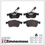 Piduriklotsi komplekt,ketaspidur ZIMMERMANN 24339.200.1