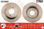Piduriketas TRW DF4980