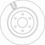 Piduriketas TRW DF6967