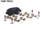 Piduriklotsi komplekt,ketaspidur SKF VKBP 90032 A