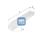 Filter,salongi&otilde;hk UFI 53.257.00