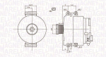 Generaator MAGNETI MARELLI 063731774010