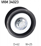 Seade-/juhtrull,soonrihm SKF VKM 34023