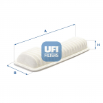 &Otilde;hufilter UFI 30.288.00