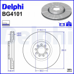 Piduriketas DELPHI BG4101