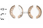 Piduriklotside komplekt TEXTAR 91058300