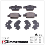 Piduriklotsi komplekt,ketaspidur ZIMMERMANN 23714.165.1