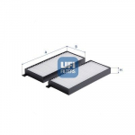 Filter,salongi&otilde;hk UFI 53.398.00