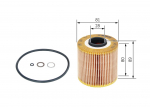 &Otilde;lifilter BOSCH 1 457 429 760