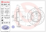 Piduriketas BREMBO 08.B347.4X