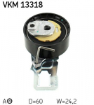Pingutusrull,Hammasrihm SKF VKM 13318