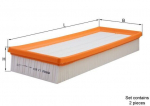 &Otilde;hufilter MAHLE LX 804/S