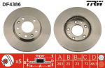 Piduriketas TRW DF4386
