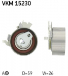 Pingutusrull,Hammasrihm SKF VKM 15230