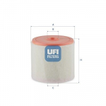 &Otilde;hufilter UFI 27.J38.00