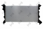 Radiaator,mootorijahutus ABAKUS 016-017-0074