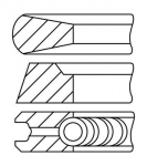 Kolvir&otilde;ngakomplekt FAI AutoParts PR27-050