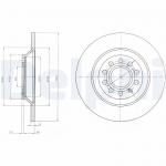 Piduriketas DELPHI BG4088