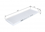 Filter,salongi&otilde;hk BOSCH 1 987 431 210