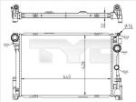 Radiaator,mootorijahutus TYC 721-0015