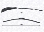 Kojameehe komplekt, klaasipesu MAGNETI MARELLI 000723180458