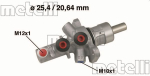Peapiduri silinder METELLI 05-0561