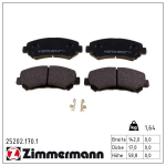 Piduriklotsi komplekt,ketaspidur ZIMMERMANN 25202.170.1