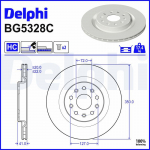 Piduriketas DELPHI BG5328C