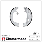 Piduriklotside komplekt ZIMMERMANN 10990.154.6
