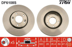 Piduriketas TRW DF6108S