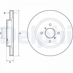 Piduriketas DELPHI BG4750C