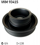 Rihmaratas,v&auml;ntv&otilde;ll SKF VKM 93415